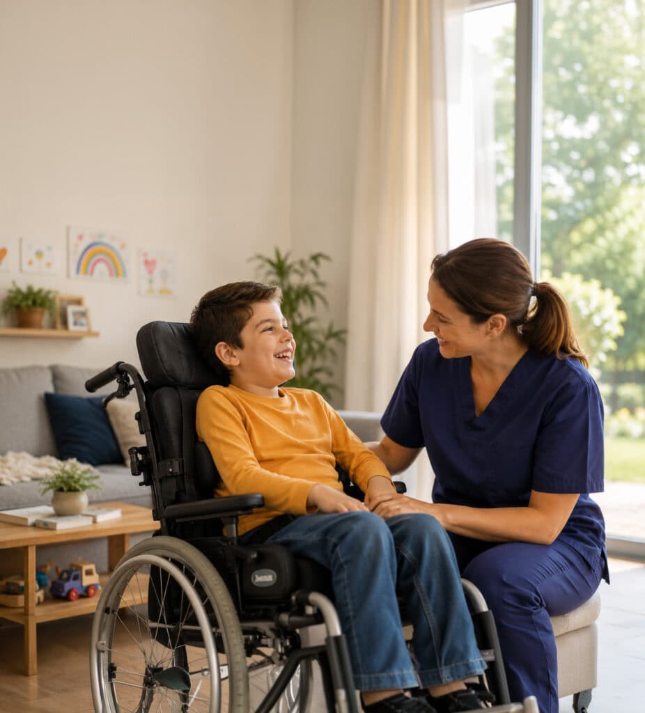 Kinderintensivpflege vertrauten zuhause - Pflegedienst Düsseldorf - Lebenswerk Pflegedienst Düsseldorf